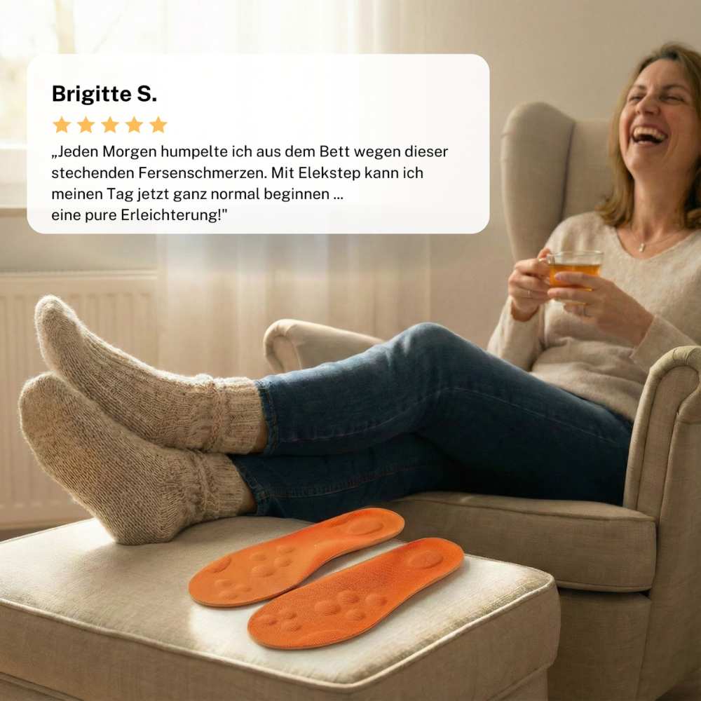 Elekstep Massage Einlegesohlen – für leichteres & schmerzfreies Gehen im Alltag